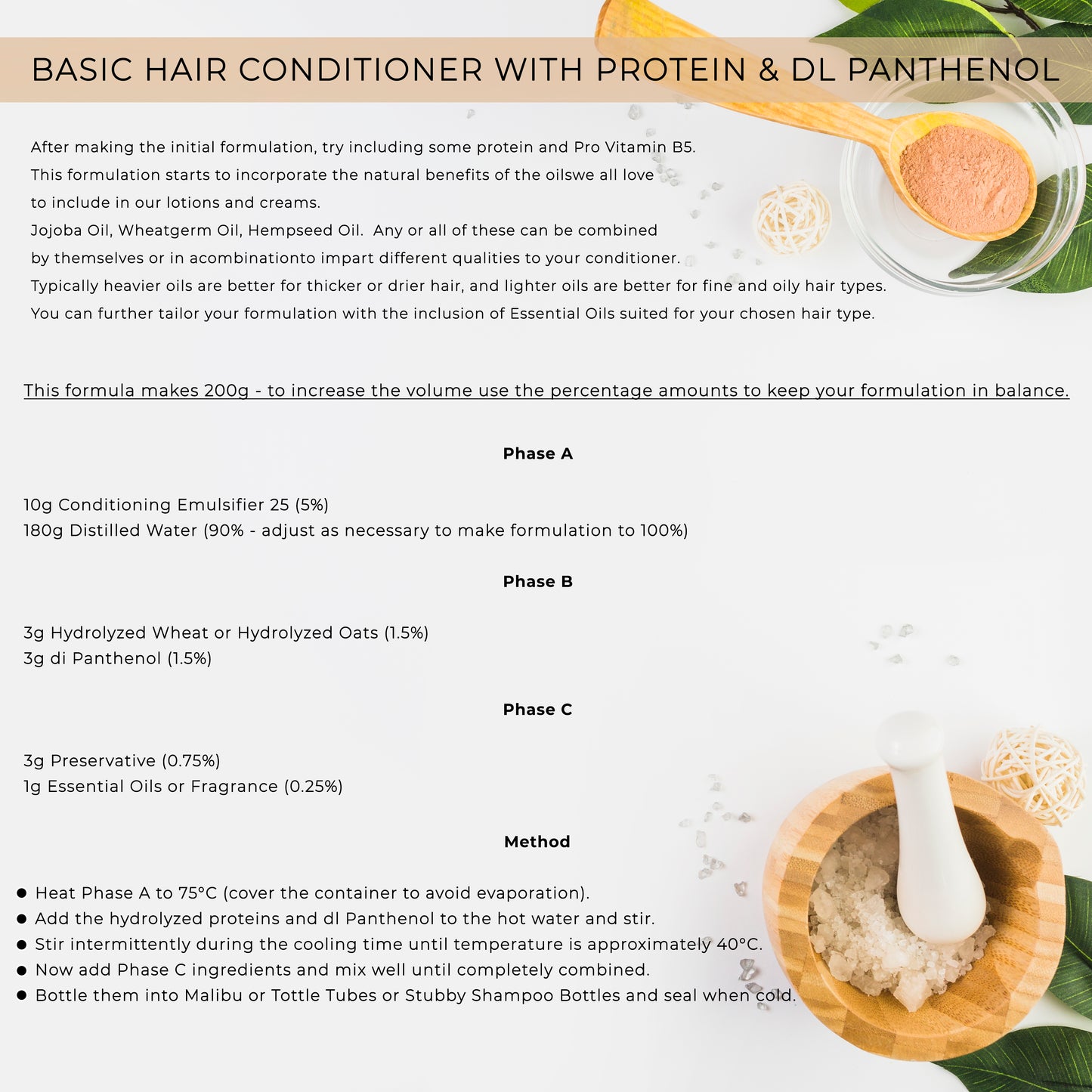 BTMS 25% Behentrimonium Methosulfate Cetearyl Alcohol Emulsifying Conditioner