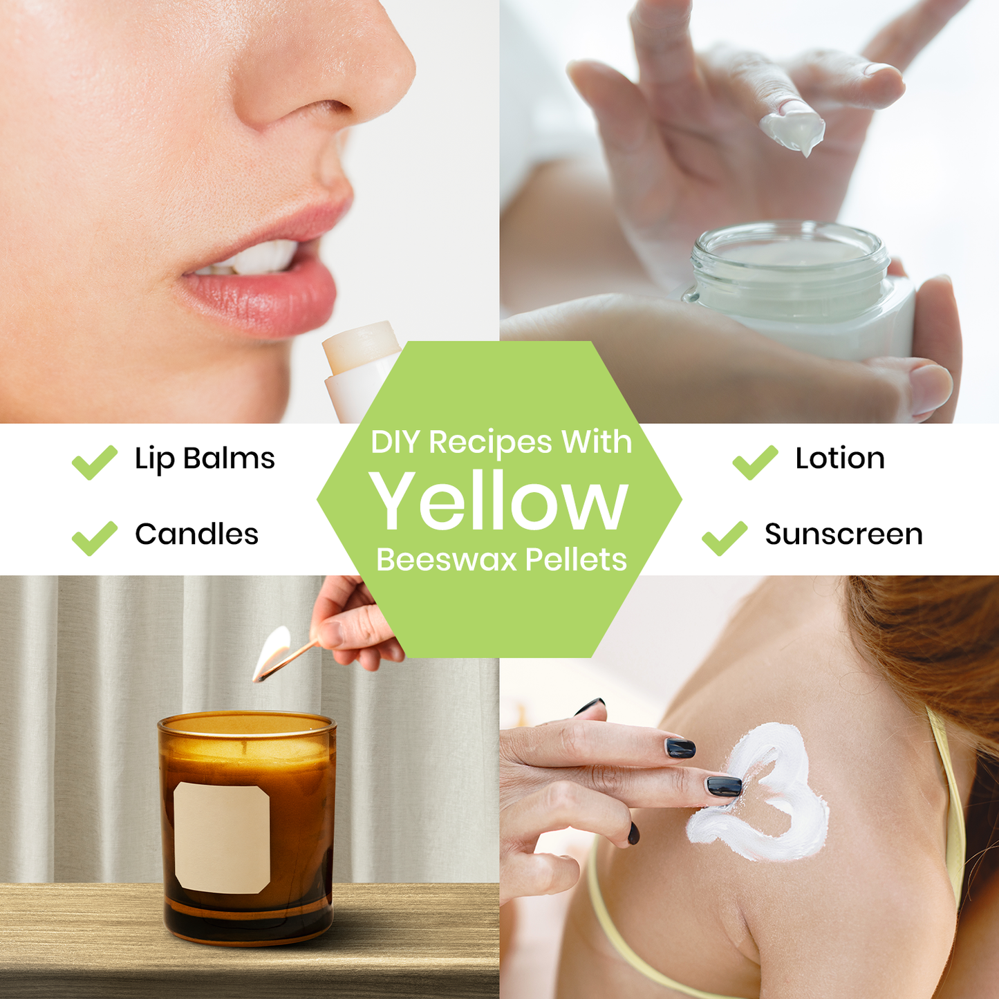 Yellow Beeswax Pastilles