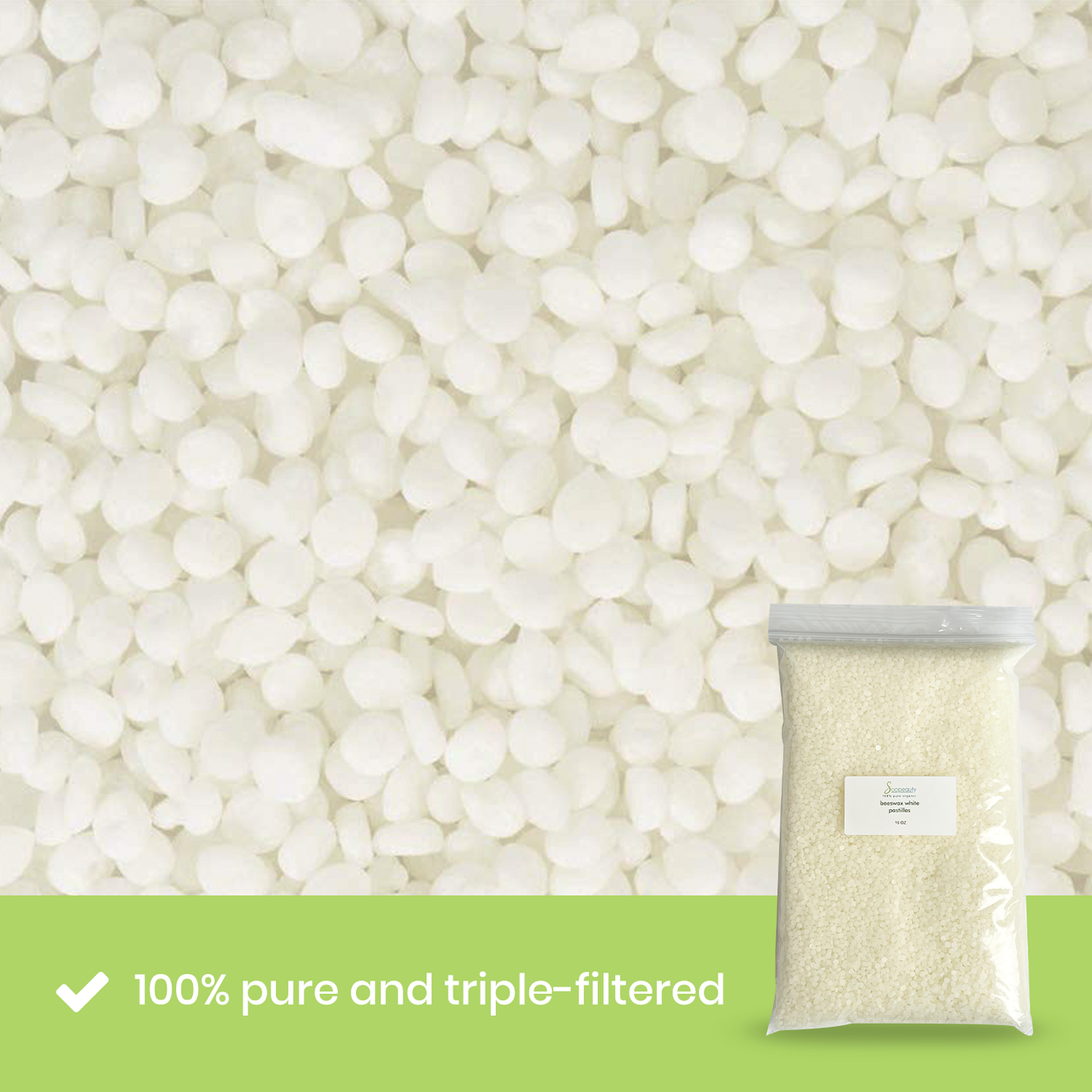 White Beeswax Pastilles