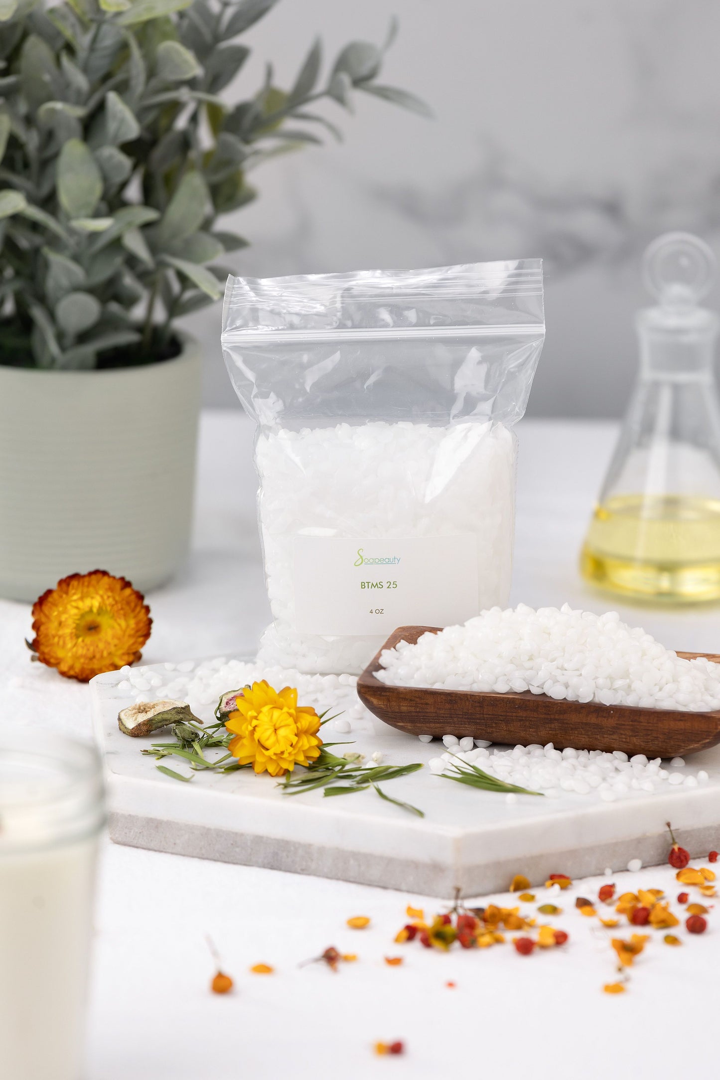 BTMS 25% Behentrimonium Methosulfate Cetearyl Alcohol Emulsifying Conditioner