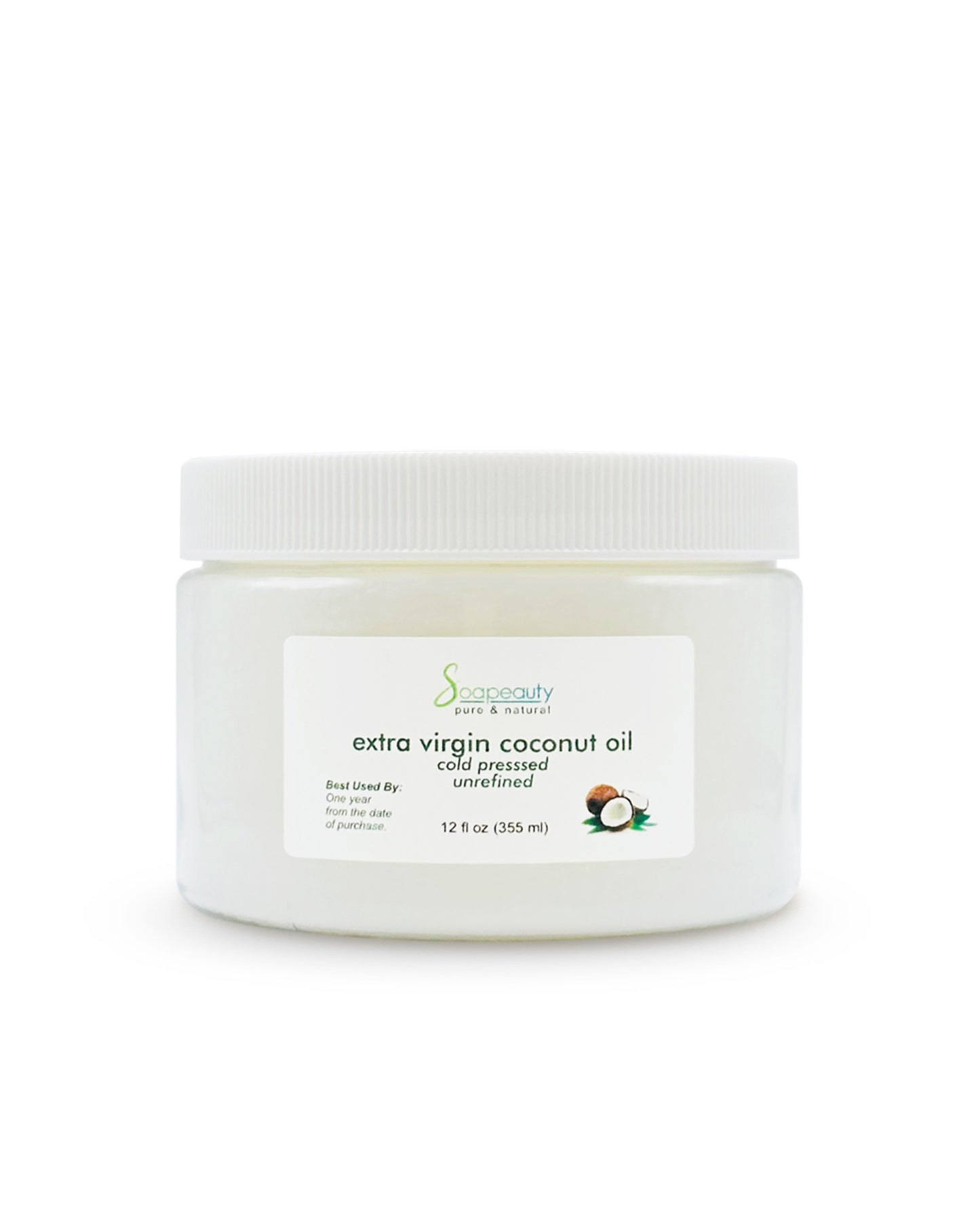 Extra Virgin Coconut Oil Unrefined Cold Pressed
