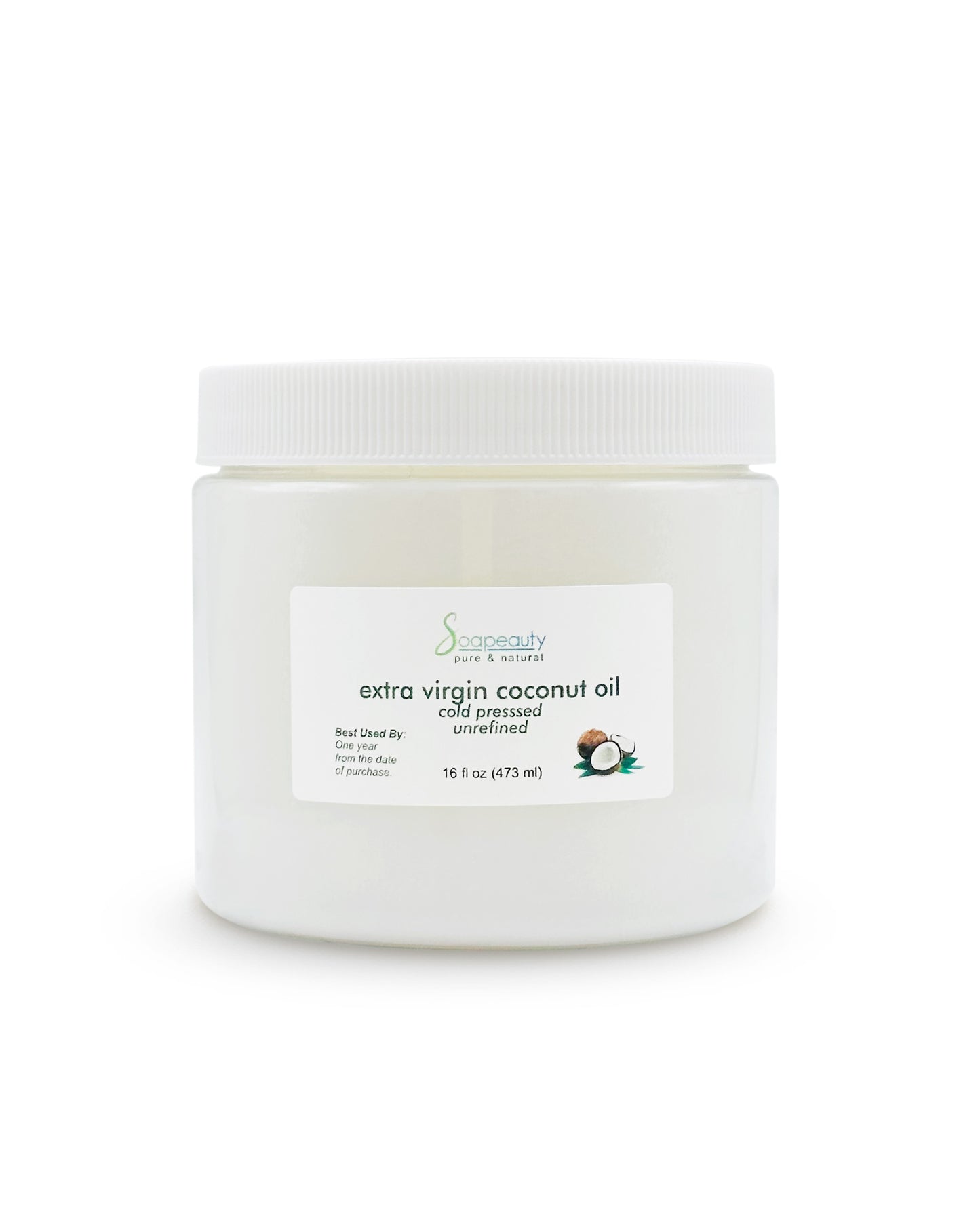 Extra Virgin Coconut Oil Unrefined Cold Pressed