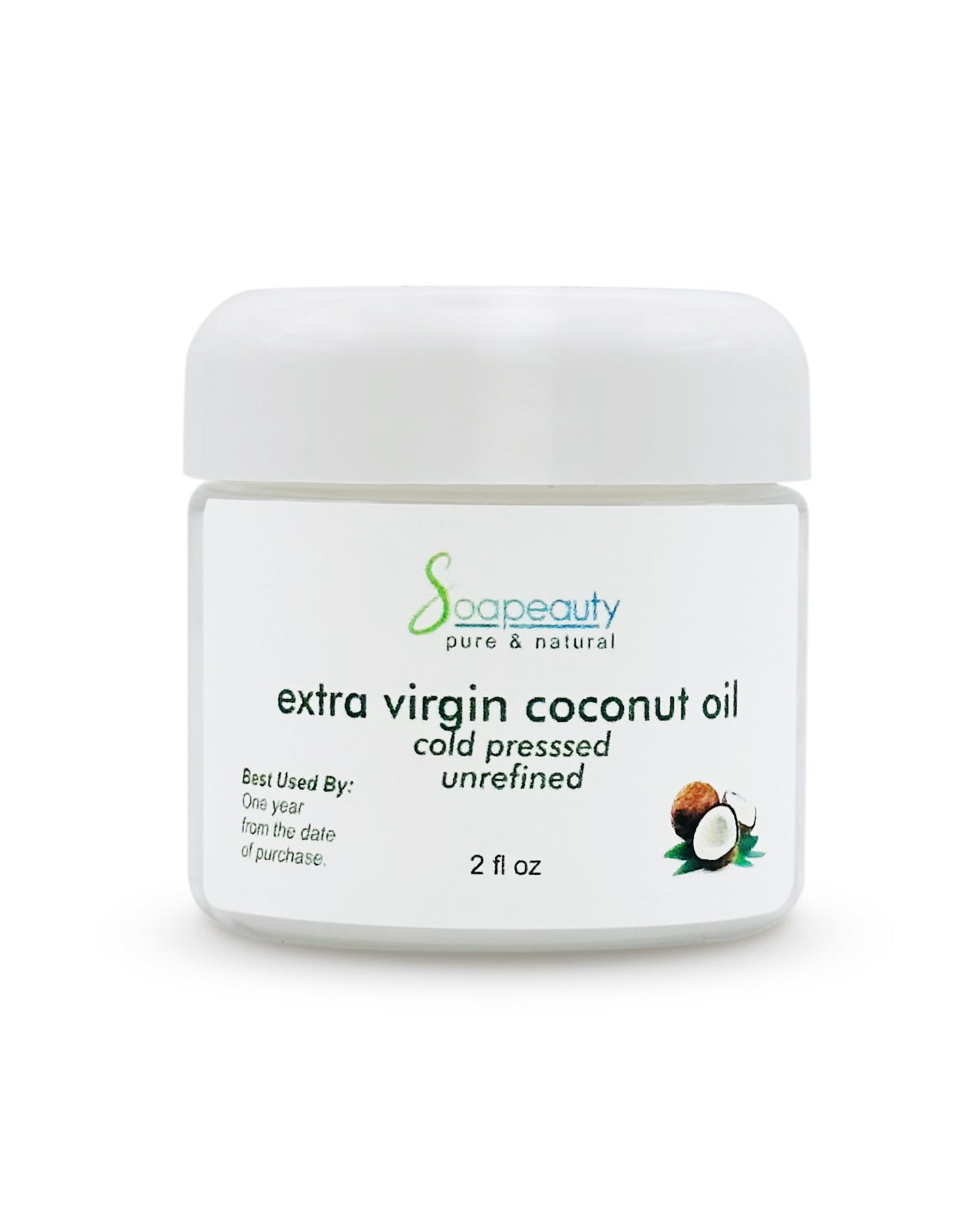 Extra Virgin Coconut Oil Unrefined Cold Pressed