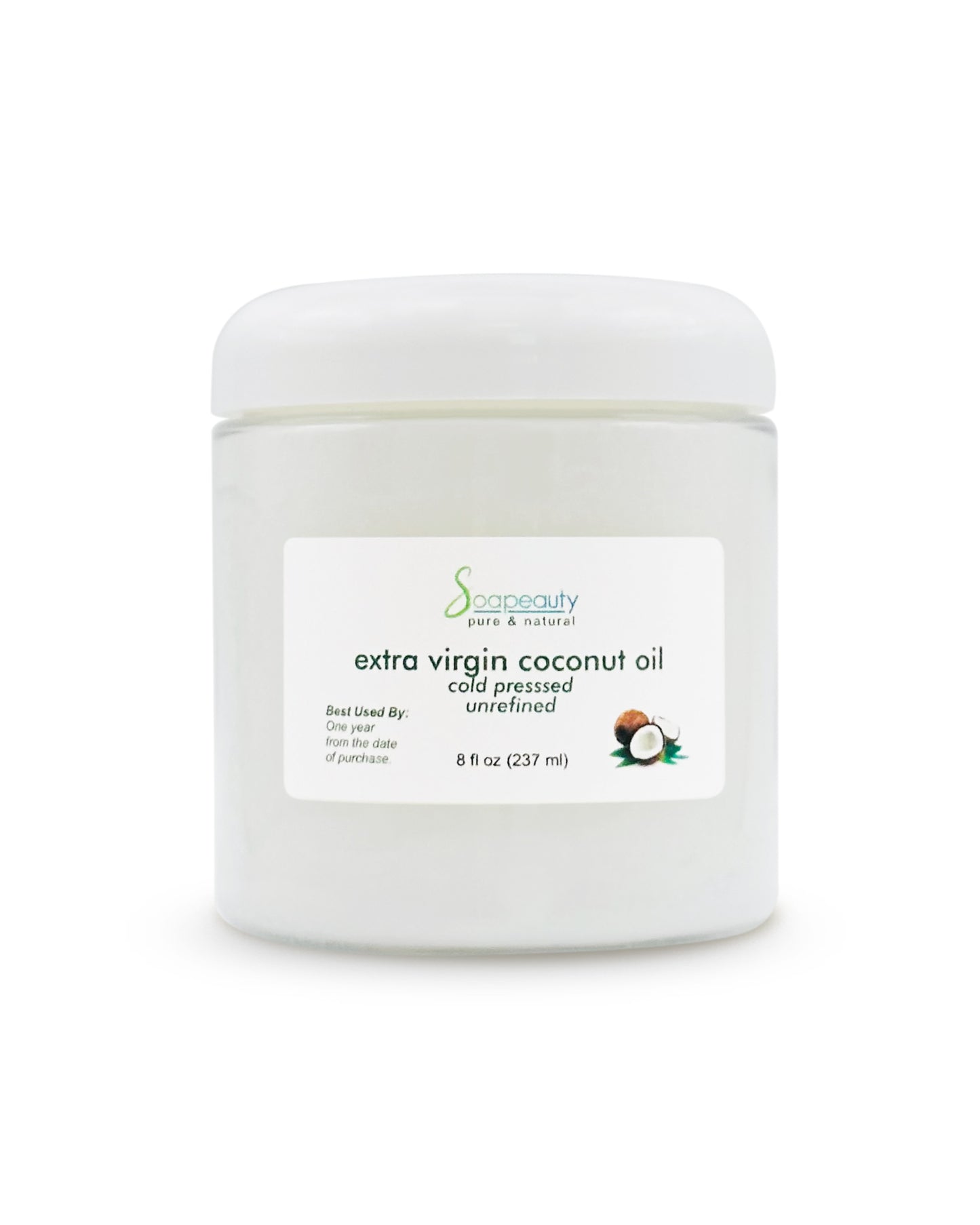 Extra Virgin Coconut Oil Unrefined Cold Pressed