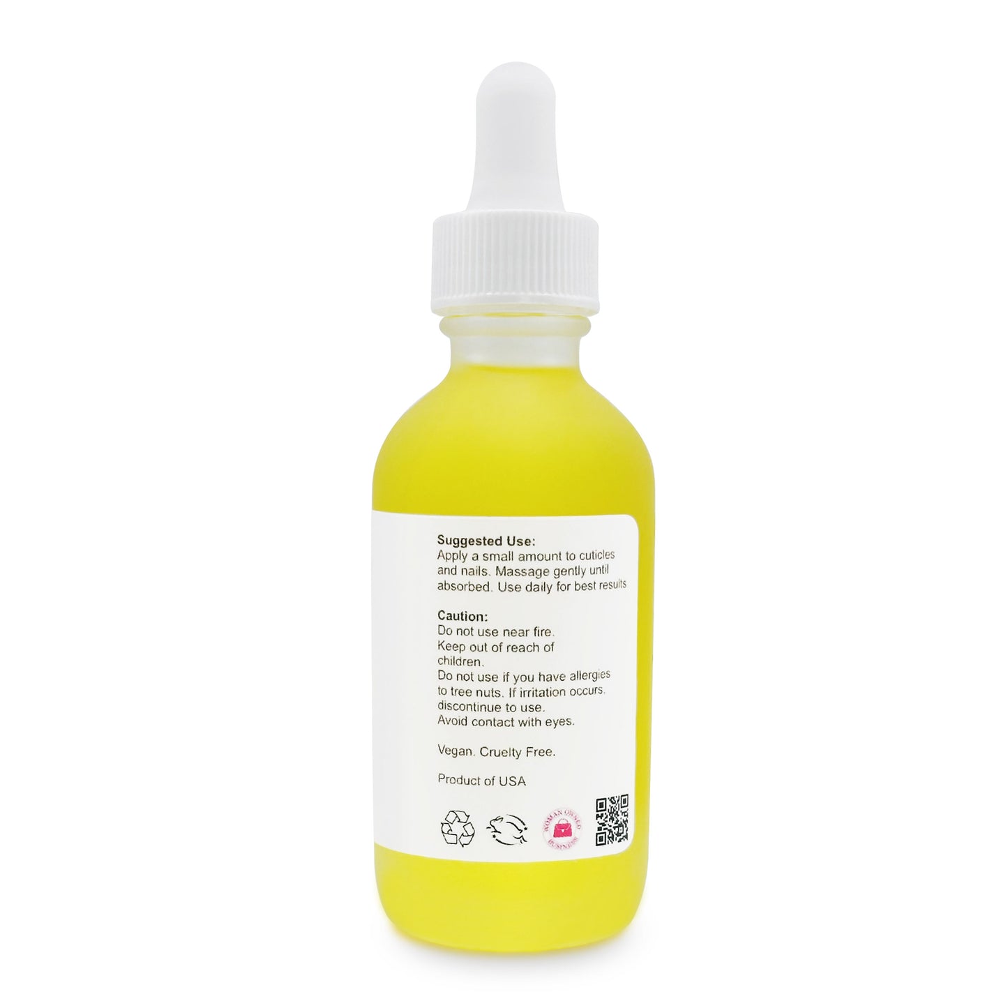 Cuticle & Nail Oil – Moisturizing Blend with Lemon + Vitamin E