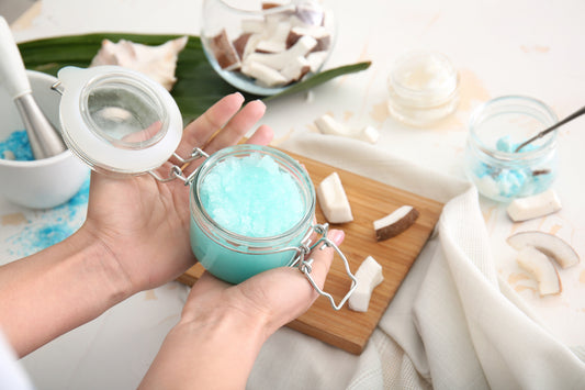 DIY Dead Sea Salt Scrub Recipe