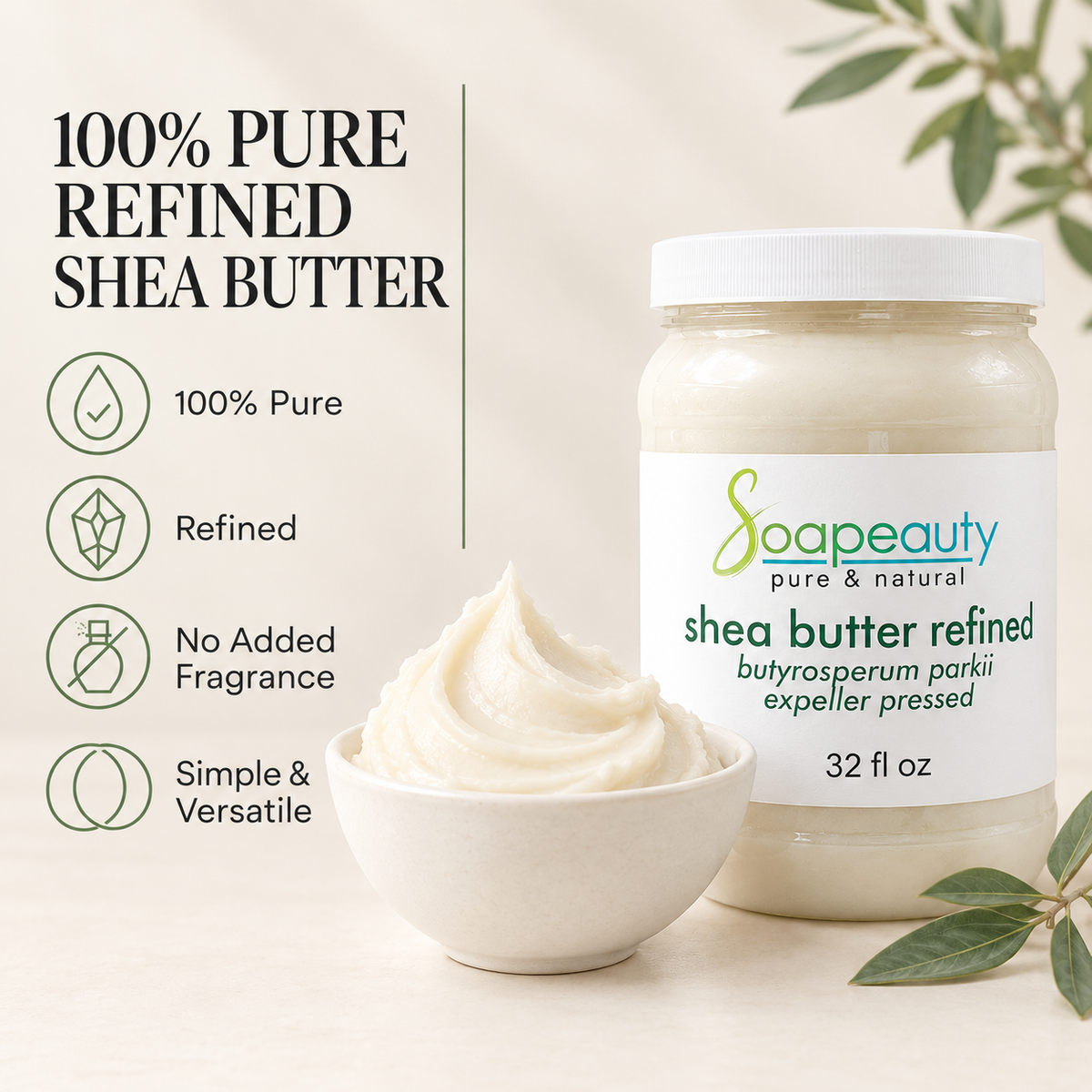 African Shea Butter Refined