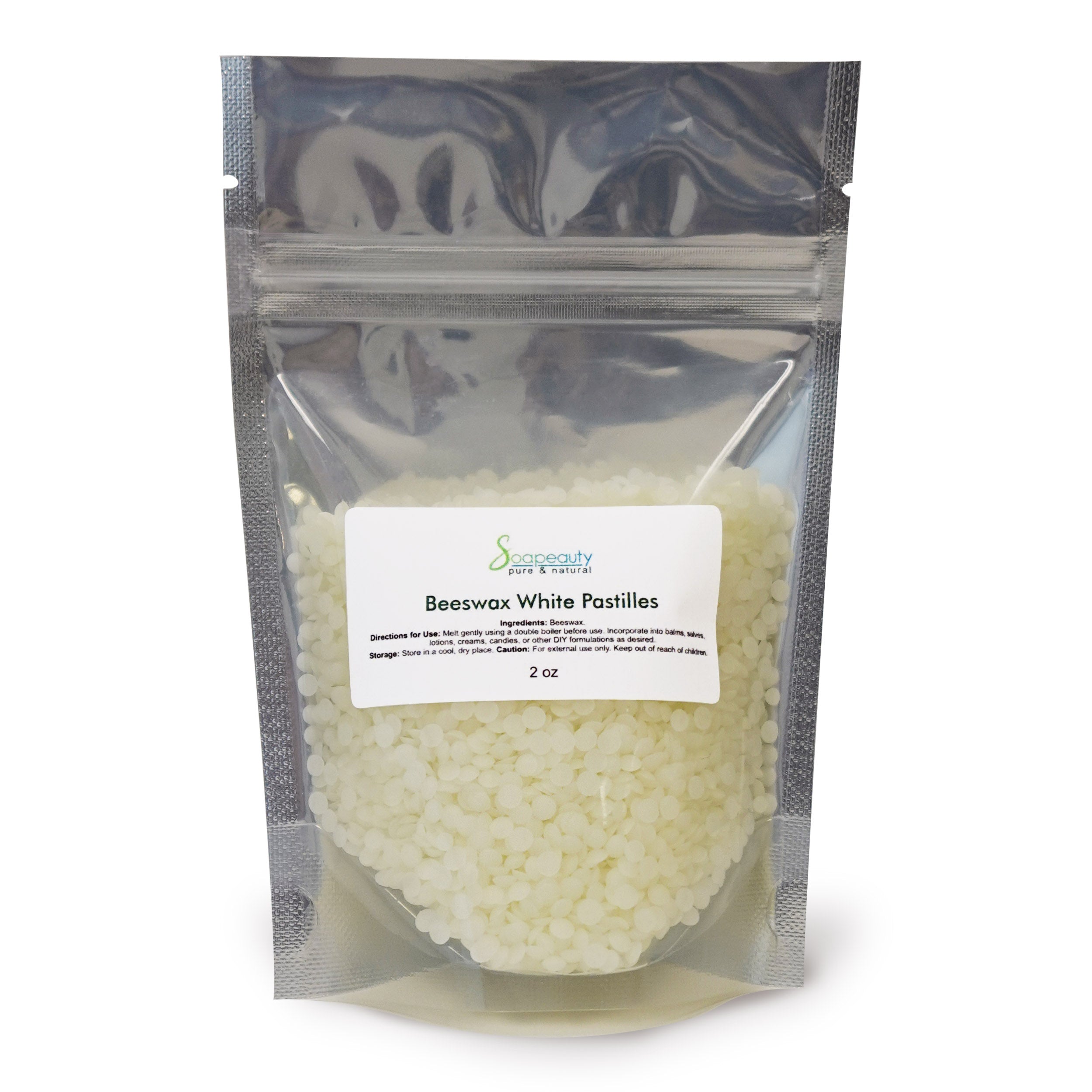 White Beeswax Pastilles – Soapeauty