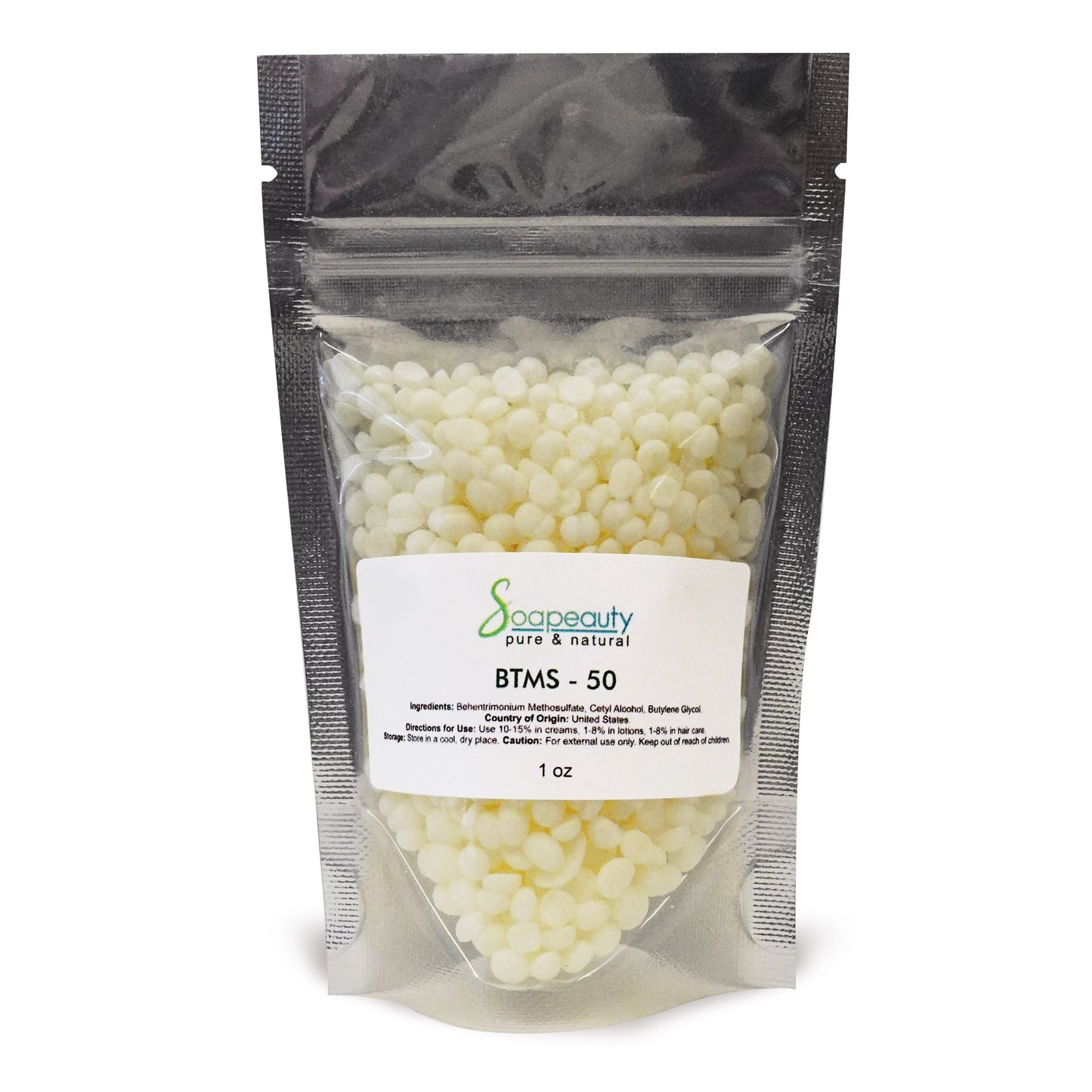 BTMS 50 - Behentrimonium Methosulfate (and) Cetyl Alcohol (and) Butylene Glycol