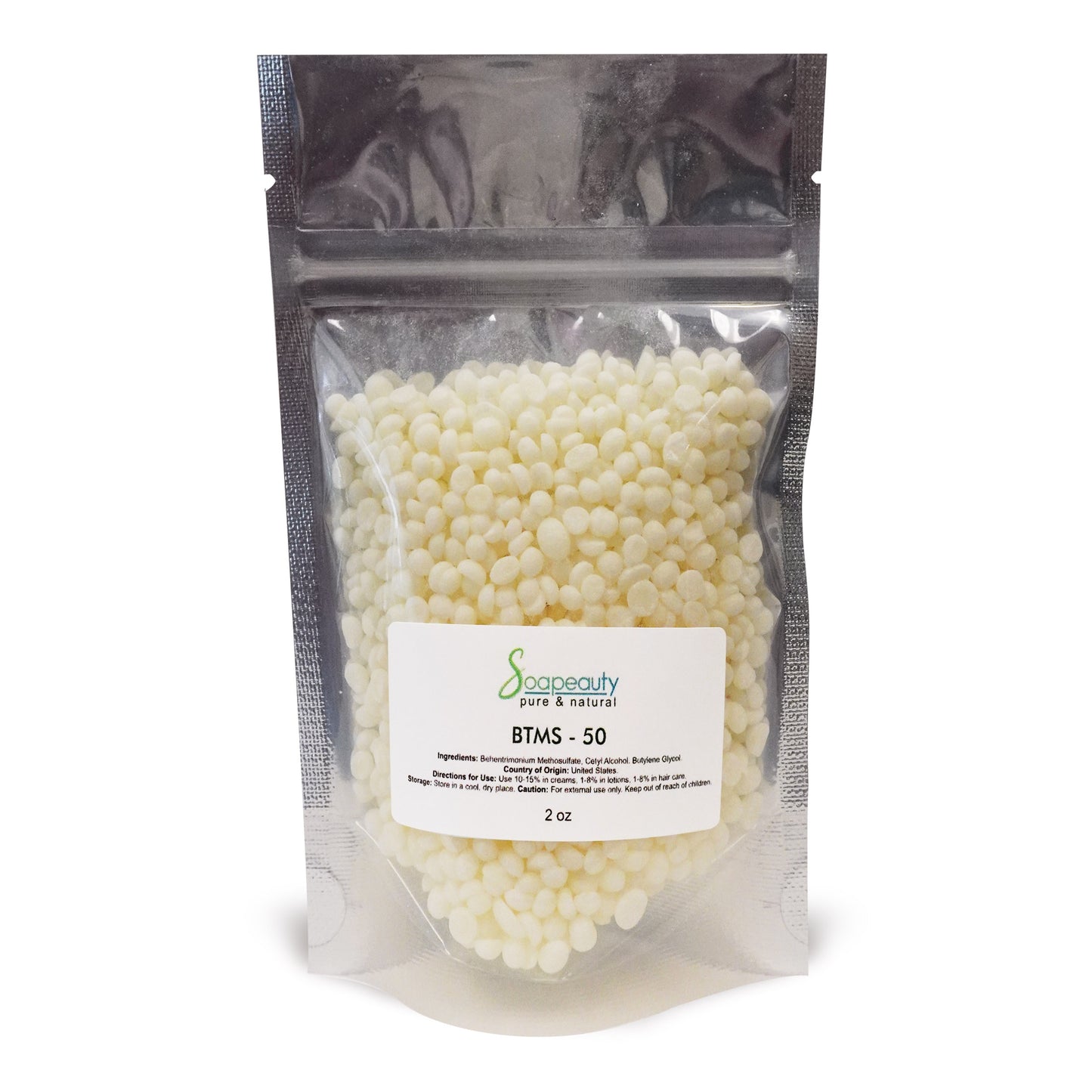 BTMS 50 - Behentrimonium Methosulfate (and) Cetyl Alcohol (and) Butylene Glycol