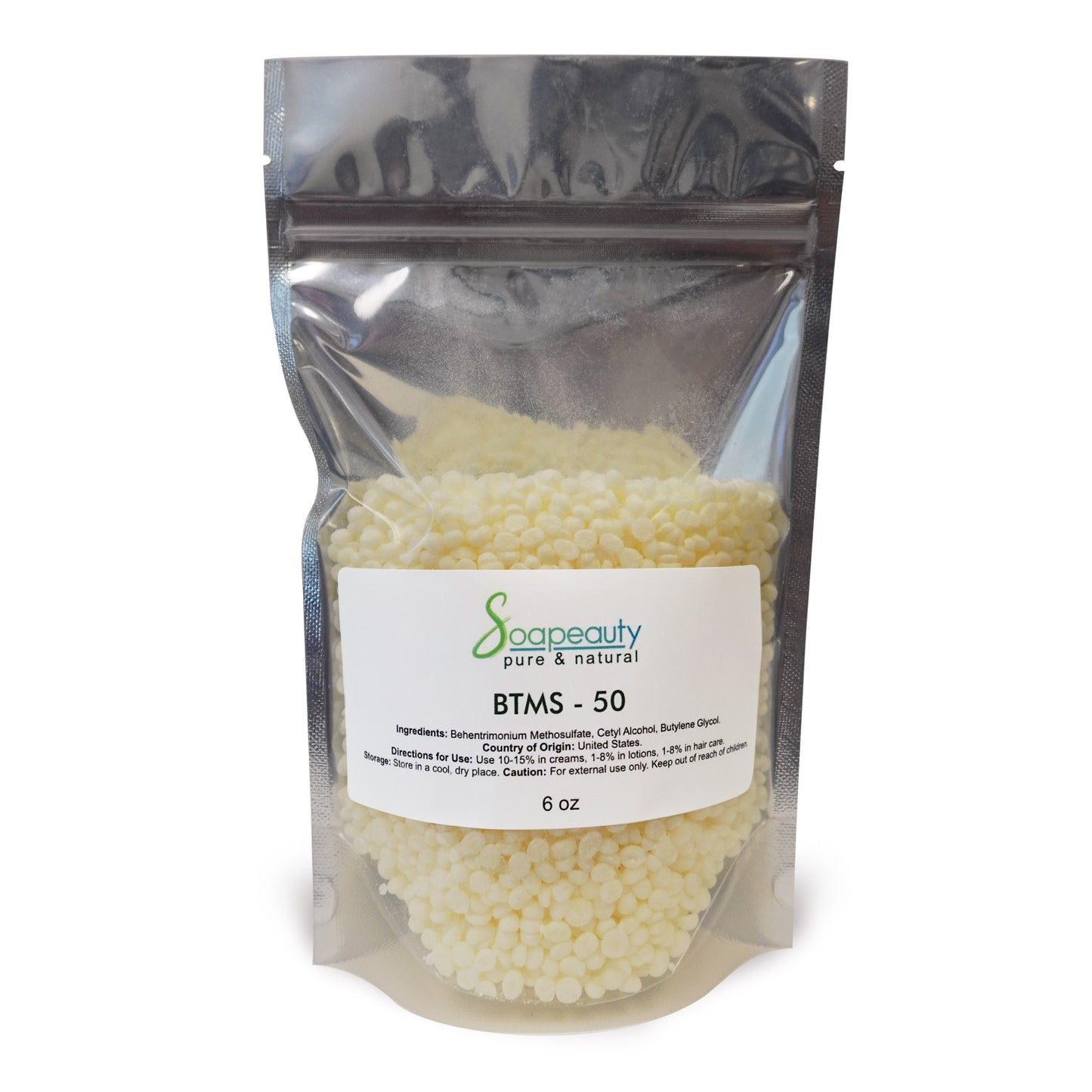 BTMS 50 - Behentrimonium Methosulfate (and) Cetyl Alcohol (and) Butylene Glycol