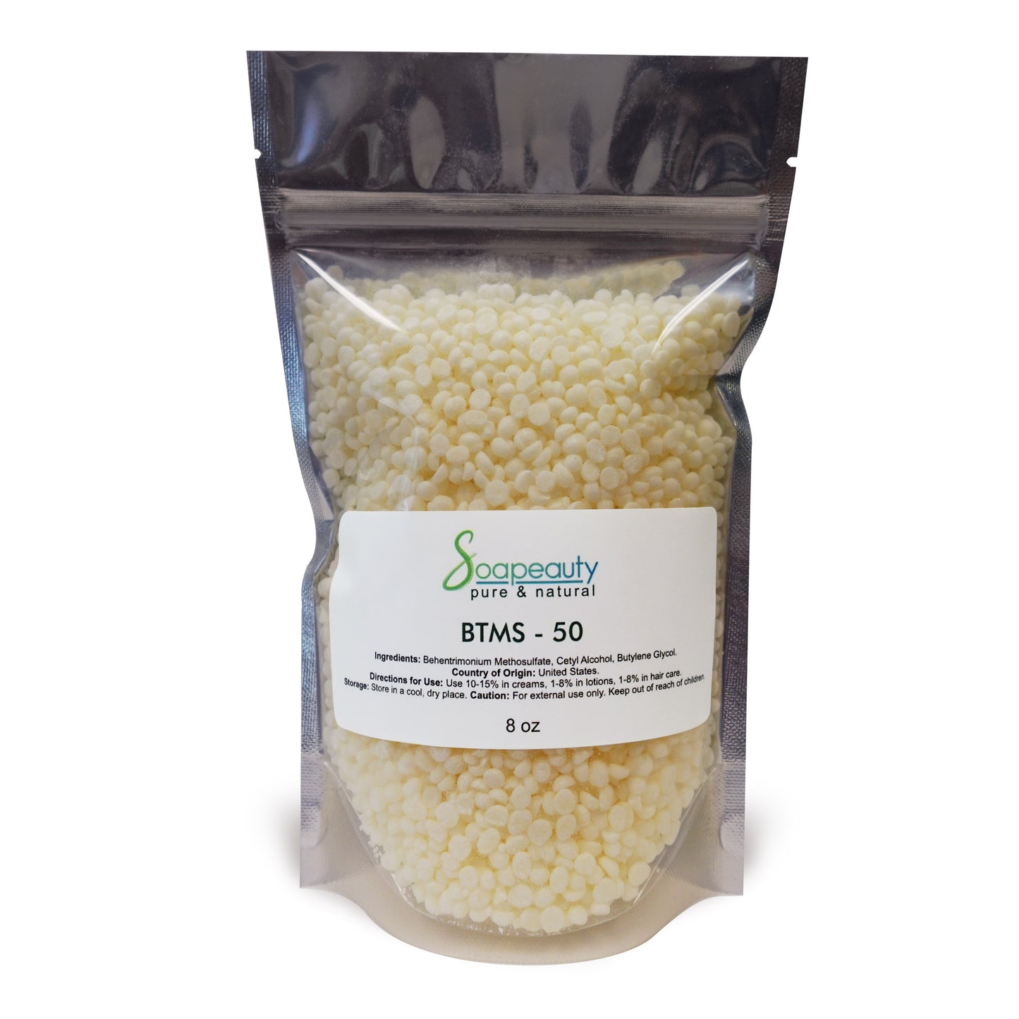 BTMS 50 - Behentrimonium Methosulfate (and) Cetyl Alcohol (and) Butylene Glycol