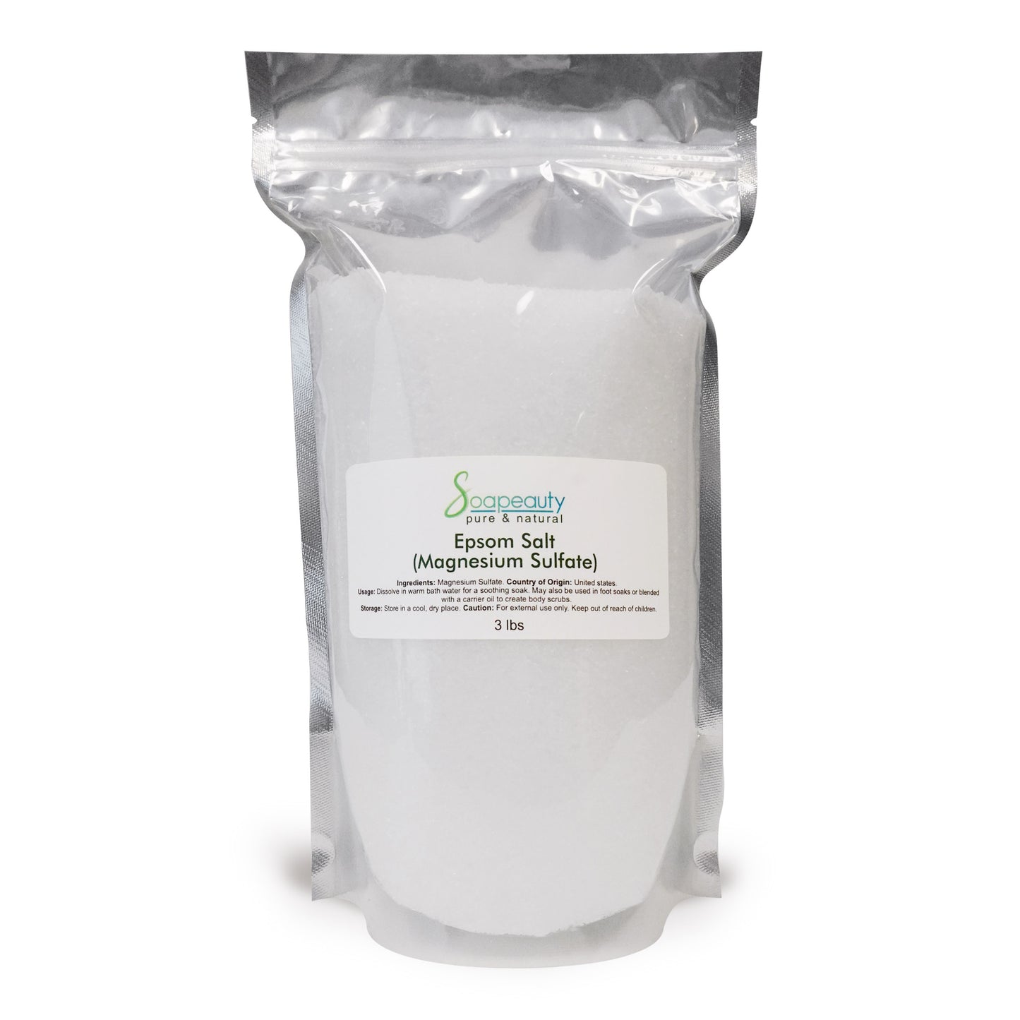 Epsom Salt (Magnesium Sulfate) USP grade