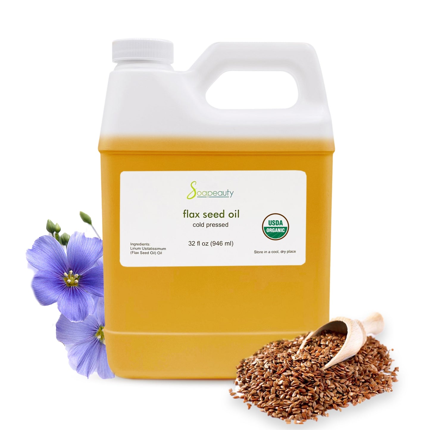 Flax Seed Oil Virgin Organic