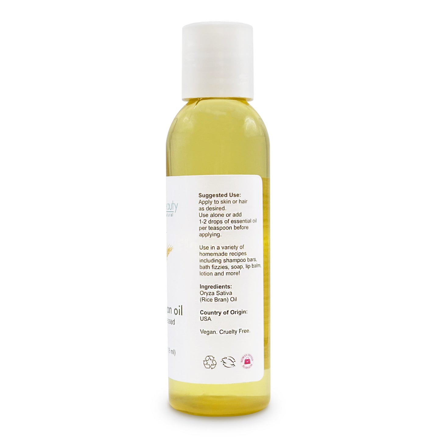 Rice Bran Oil Cold Pressed