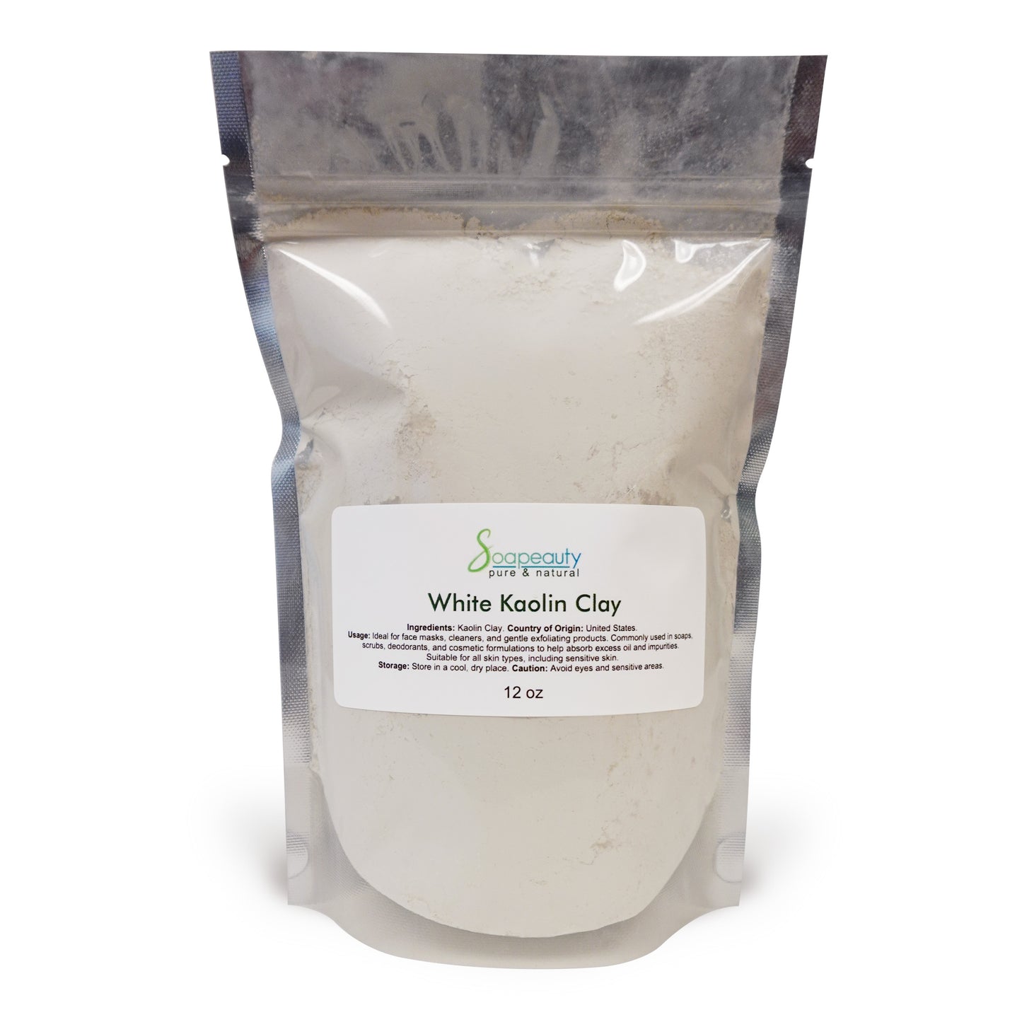 White Kaolin Clay Powder