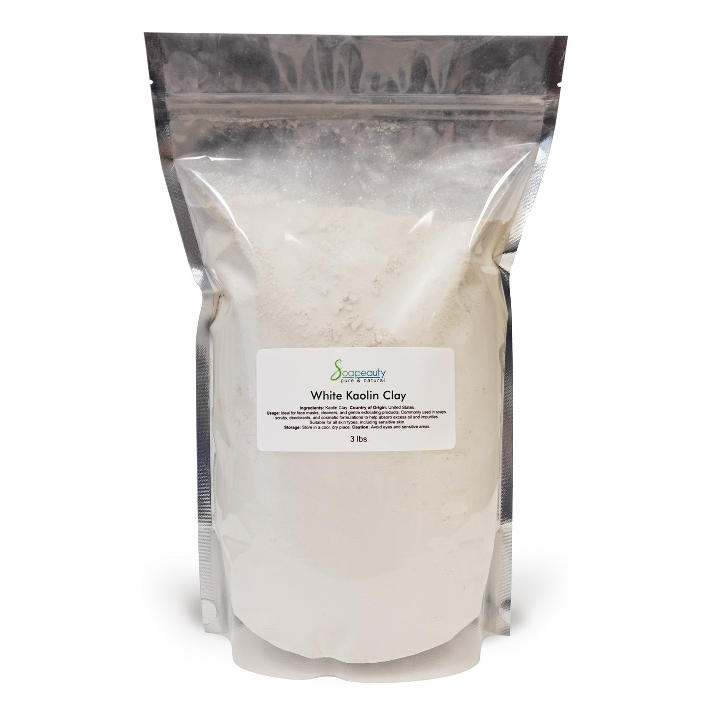 White Kaolin Clay Powder