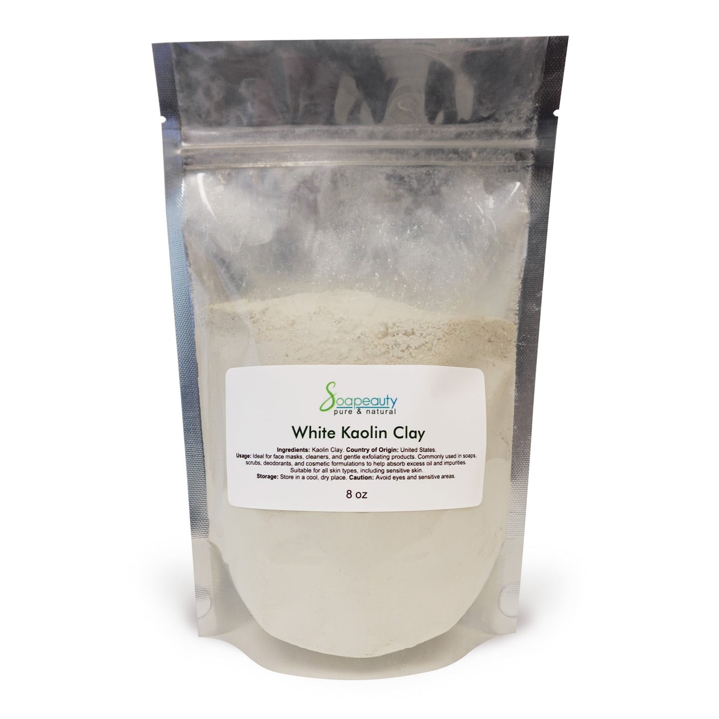White Kaolin Clay Powder
