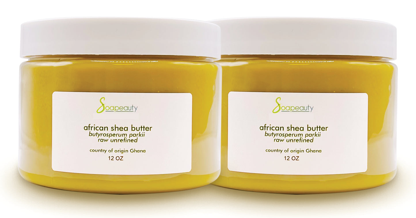 African Shea Butter Unrefined Yellow